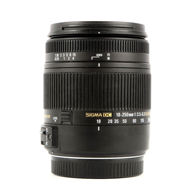 Sigma 18-250mm F3.5-6.3 DC Macro OS HSM Canon Occasion 6731