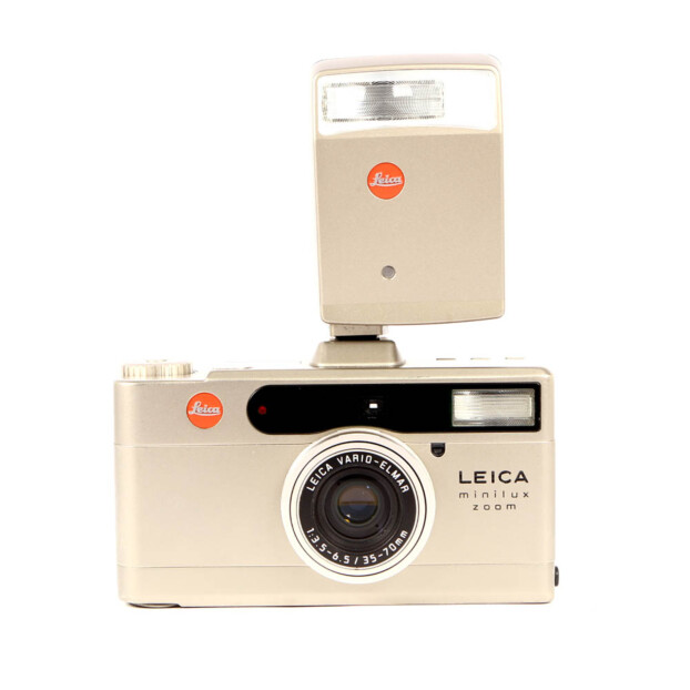 Leica Minilux Zoom + CF Flitser Occasion 754