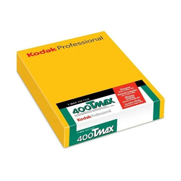 Kodak T-Max ISO 400 vlakfilm 4x5" | 50 sheets