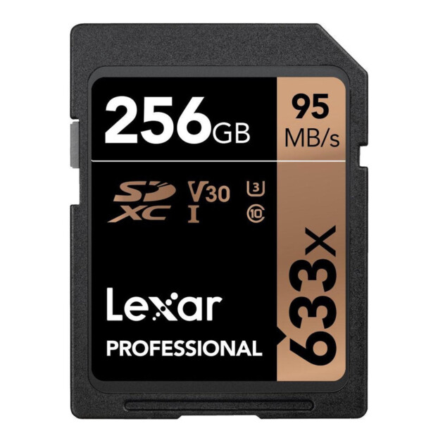 Lexar SDXC Professional 633x 256GB 95MB/s
