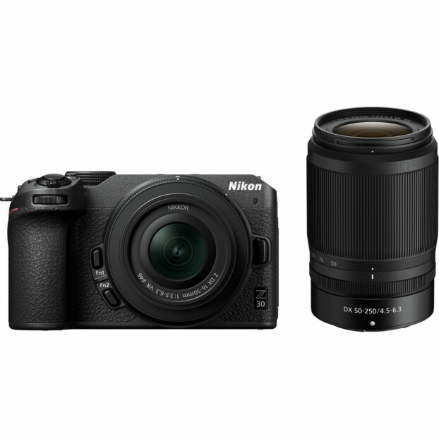 Nikon Z30 systeemcamera + 16-50mm + 50-250mm
