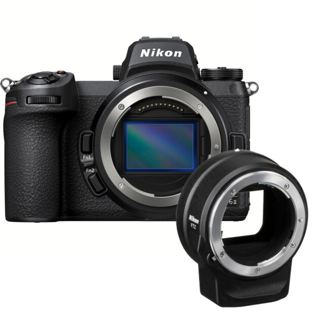 Nikon Z6 II + FTZ adapter