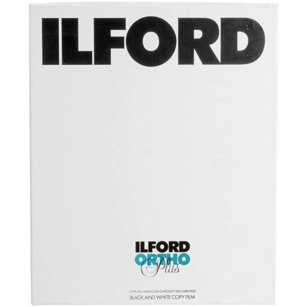 Ilford Ortho Plus ISO 80 vlakfilm 8x10" | 25 sheets