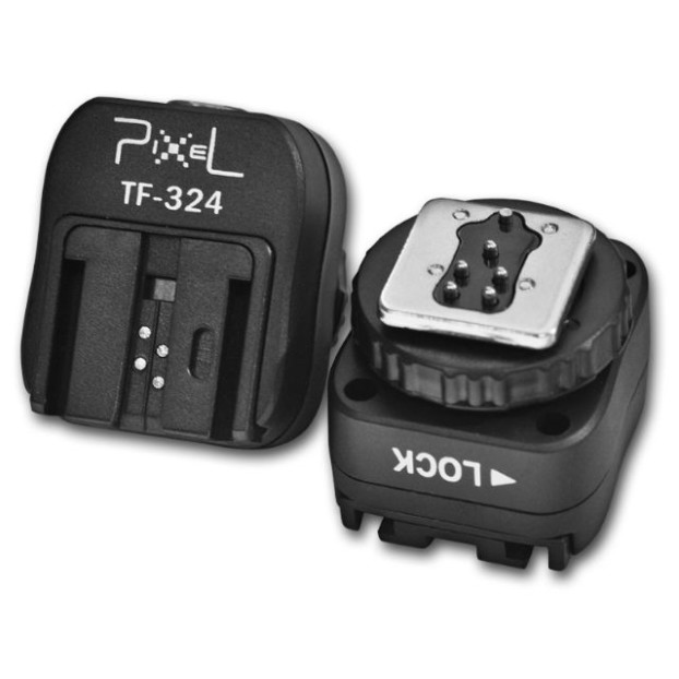 Pixel Hotshoe Adapter TF-324 voor Sony Speedlite Camera Flitsers