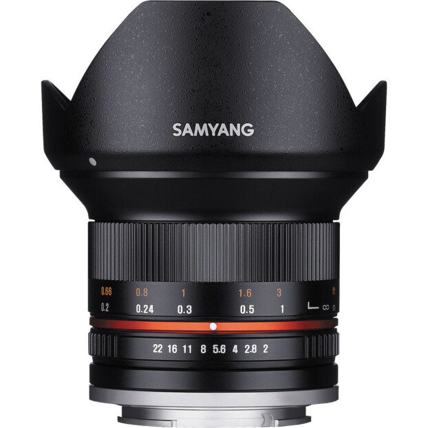 Samyang 12mm f/2.0 NCS CS zwart | Canon EF-M