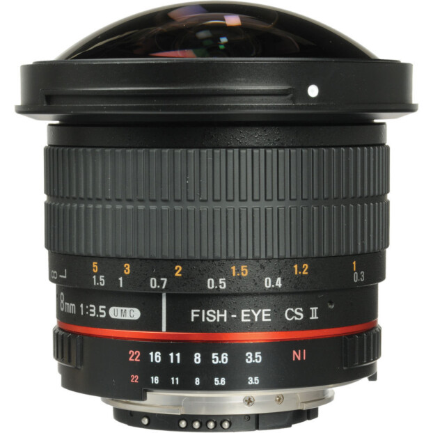 Samyang 8mm f/3.5 UMC CS II Fisheye | Nikon F (DX)