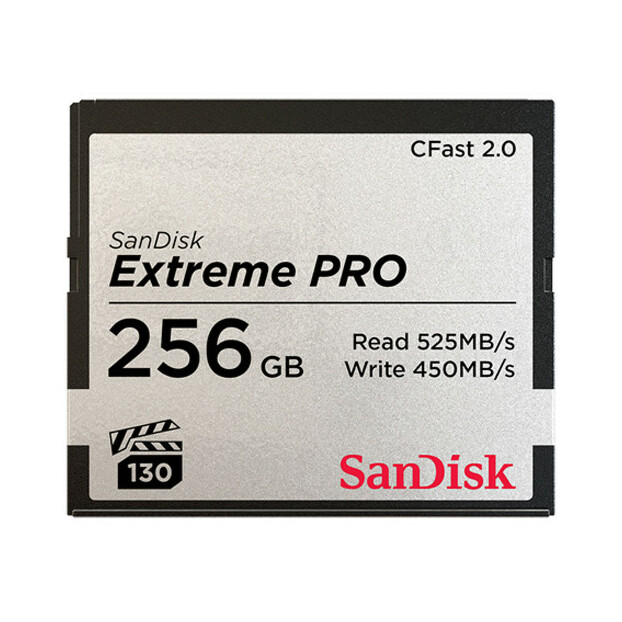 Sandisk CFast 2.0 Extreme Pro 256GB 525MB/s