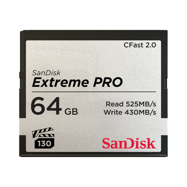 Sandisk CFast 2.0 Extreme Pro 64GB 525MB/s