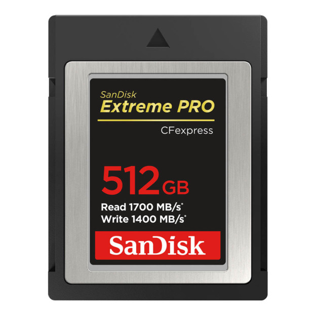 Sandisk CFexpress Extreme Pro 512GB 1700 / 1400MB/s type B