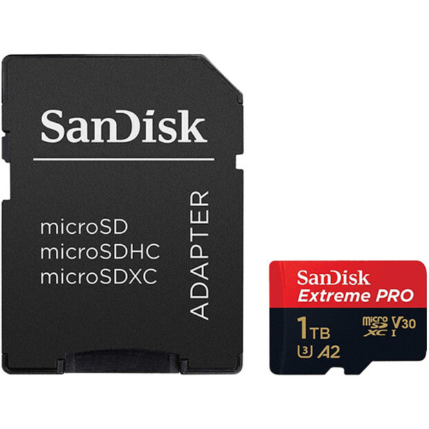 Sandisk MicroSDXC Extreme Pro 1TB 170MB/s A2