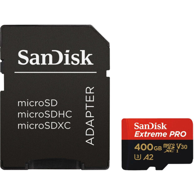 Sandisk MicroSDXC Extreme Pro 400GB 170MB/s A2