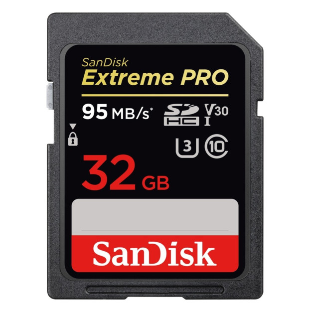 Sandisk SDHC Extreme Pro 32GB R95 W90 V30