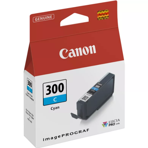 Canon PFI-300C cyaan-inktcartridge