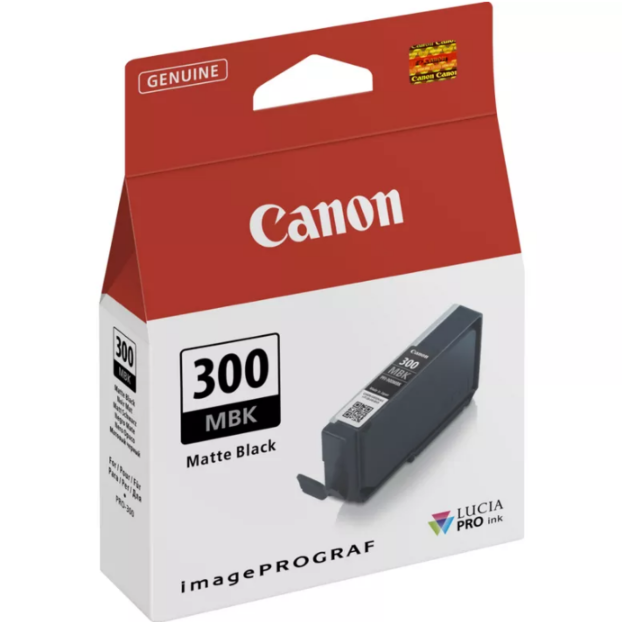 Canon PFI-300MBK matzwart-inktcartridge