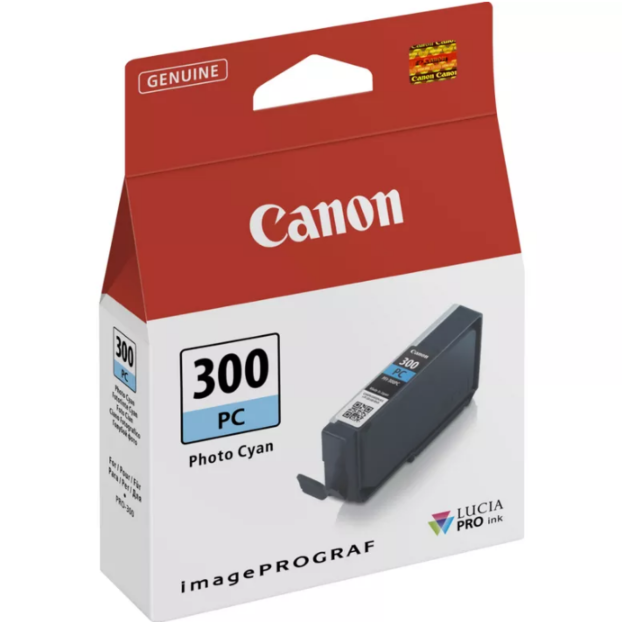 Canon PFI-300PC fotocyaan-inktcartridge