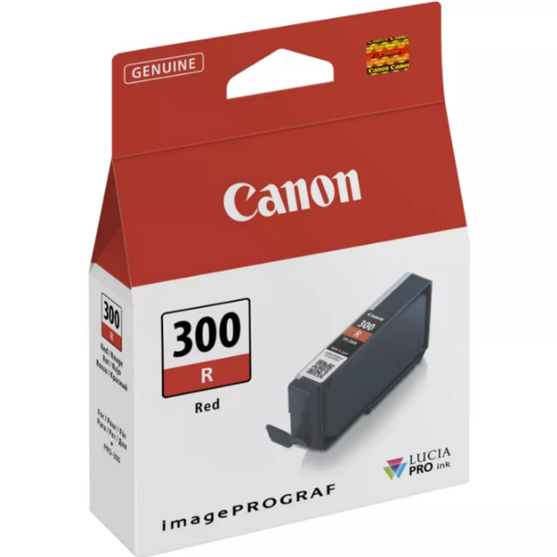 Canon PFI-300R rood-inktcartridge
