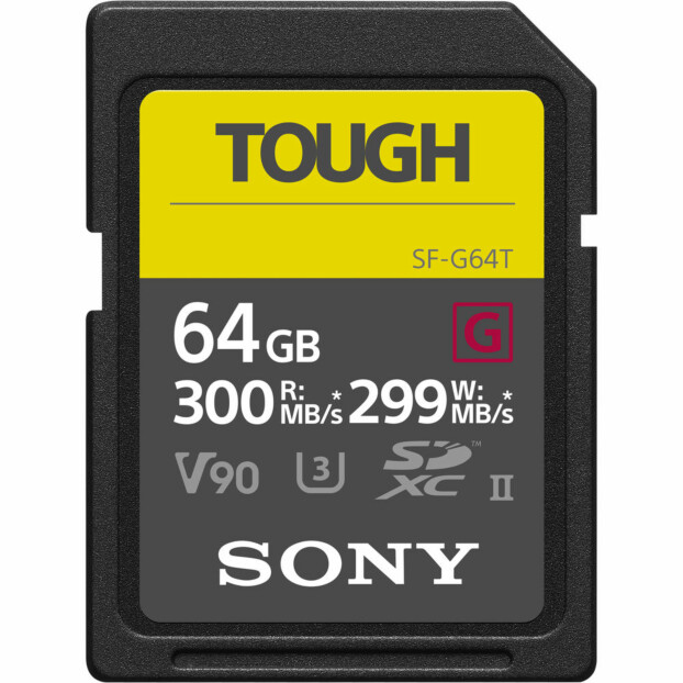 Sony SDXC Pro Tough 64GB 300MB/s UHS-II
