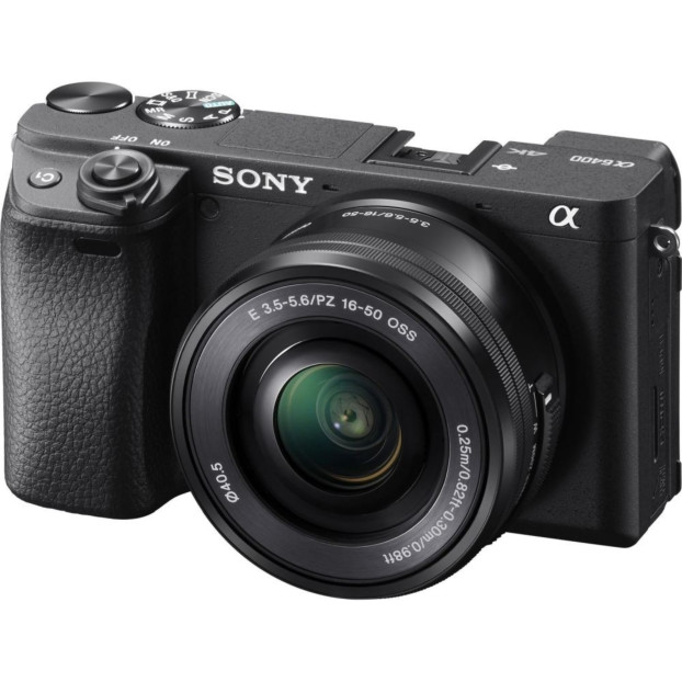 Sony A6400 zwart + 16-50mm F3.5-5.6 OSS PZ