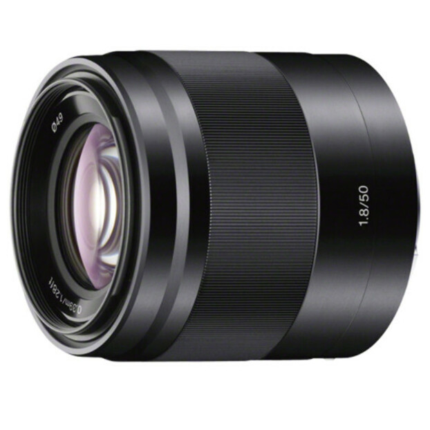 Sony E 50mm f/1.8 OSS zwart