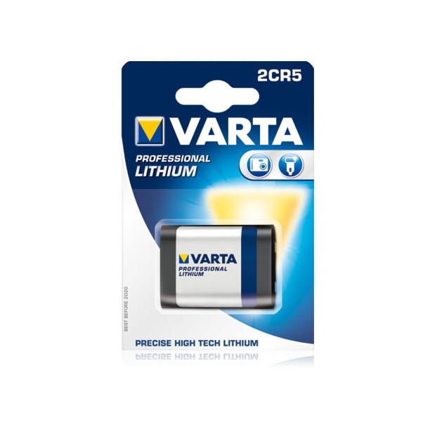 Varta Professional Lithium 2CR5 6v. 1500mAh.