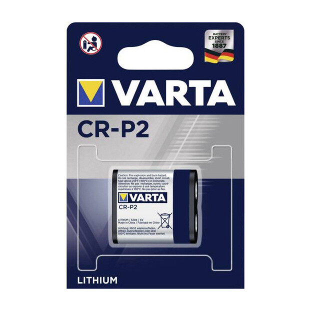 Varta Professional CR-P2 Lithium batterij 6V