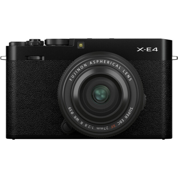 Fujifilm X-E4 zwart + XF 27mm f/2.8 R WR