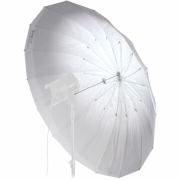 Nanlite Paraplu Shallow Translucent 180 cm