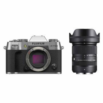 Fujifilm X-T50 zilver + Sigma 18-50mm f/2.8