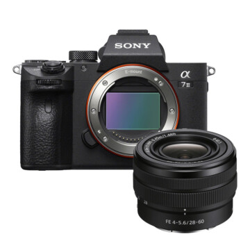 Sony a7 mark iii + 28-60mm