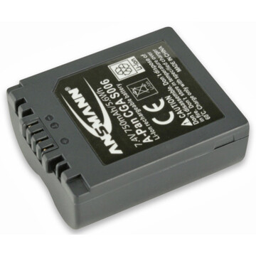 Ansmann Panasonic CGA S006 7,4 V/ 800 mAh
