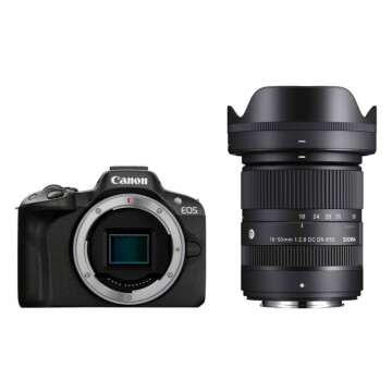 Canon EOS R50 + Sigma 18-50mm f/2.8 DC DN