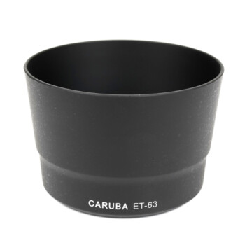 Caruba ET 63 Zonnekap Zwart