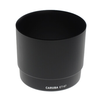 Caruba ET 67 Zonnekap Zwart