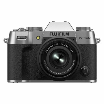 Fujifilm X-T50 zilver + 15-45mm f/3.5-5.6 OIS PZ