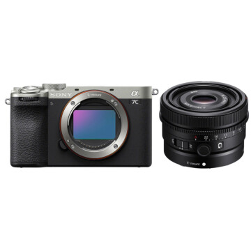 Sony A7C II zilver + FE 40mm f/2.5 G
