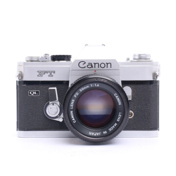 Tweedehands Canon FT QL Body Zilver + 50mm f1.4 Occasion M3972