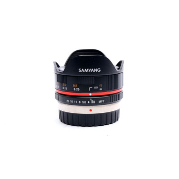Tweedehands Samyang 7.5mm f/3.5 UMC Fisheye zwart | MFT Occasion M2819