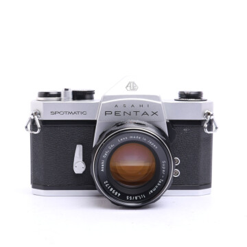 Tweedehands Pentax Spotmatic SP + 55mm f1.8 Occasion M3915