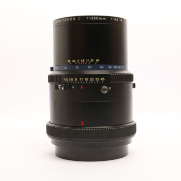 Mamiya Sekor Z 250mm F/4.5 W voor RZ67 Occasion M3331
 tweedehands