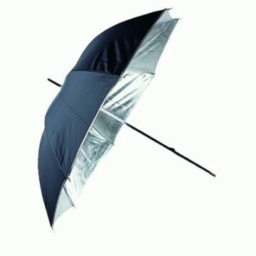 Linkstar Flitsparaplu PUR-102SB Zilver/Zwart 120 cm