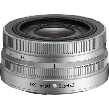 Nikon Nikkor Z DX 16-50mm f/3.5-6.3 VR zilver