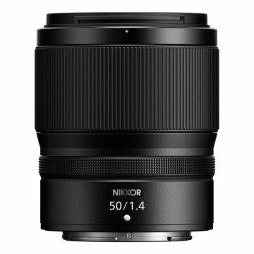 Nikon Z 50mm f/1.4 objectief
