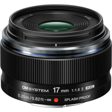 OM System M.Zuiko Digital ED 17mm f/1.8 II