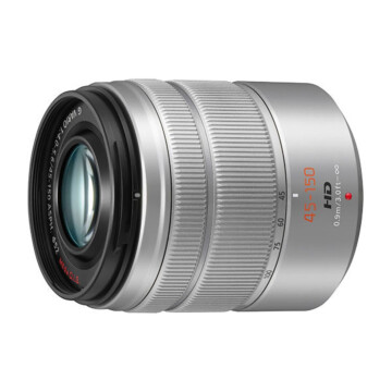 Panasonic Lumix G Vario 45-150mm f/4.0-5.6 Asph. Mega O.I.S. zilver