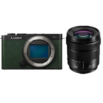 Panasonic LUMIX S9 Body | Dark Olive + Panasonic Lumix S 20-60mm f/3.5-5.6