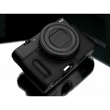 Gariz Halfcase voor Sony RX100 Mark III/IV/V Zwart