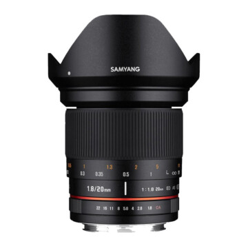 Samyang 20mm f/1.8 ED AS UMC | Nikon F (FX)