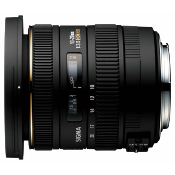 Sigma 10-20mm F3.5 EX DC Sony