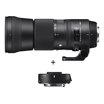 Sigma 150-600mm F5.0-6.3 DG OS HSM Contemporary + TC-1401 1.4x Teleconverter Kit Sigma