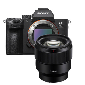Sony A7 Mark III + FE 85mm f/1.8